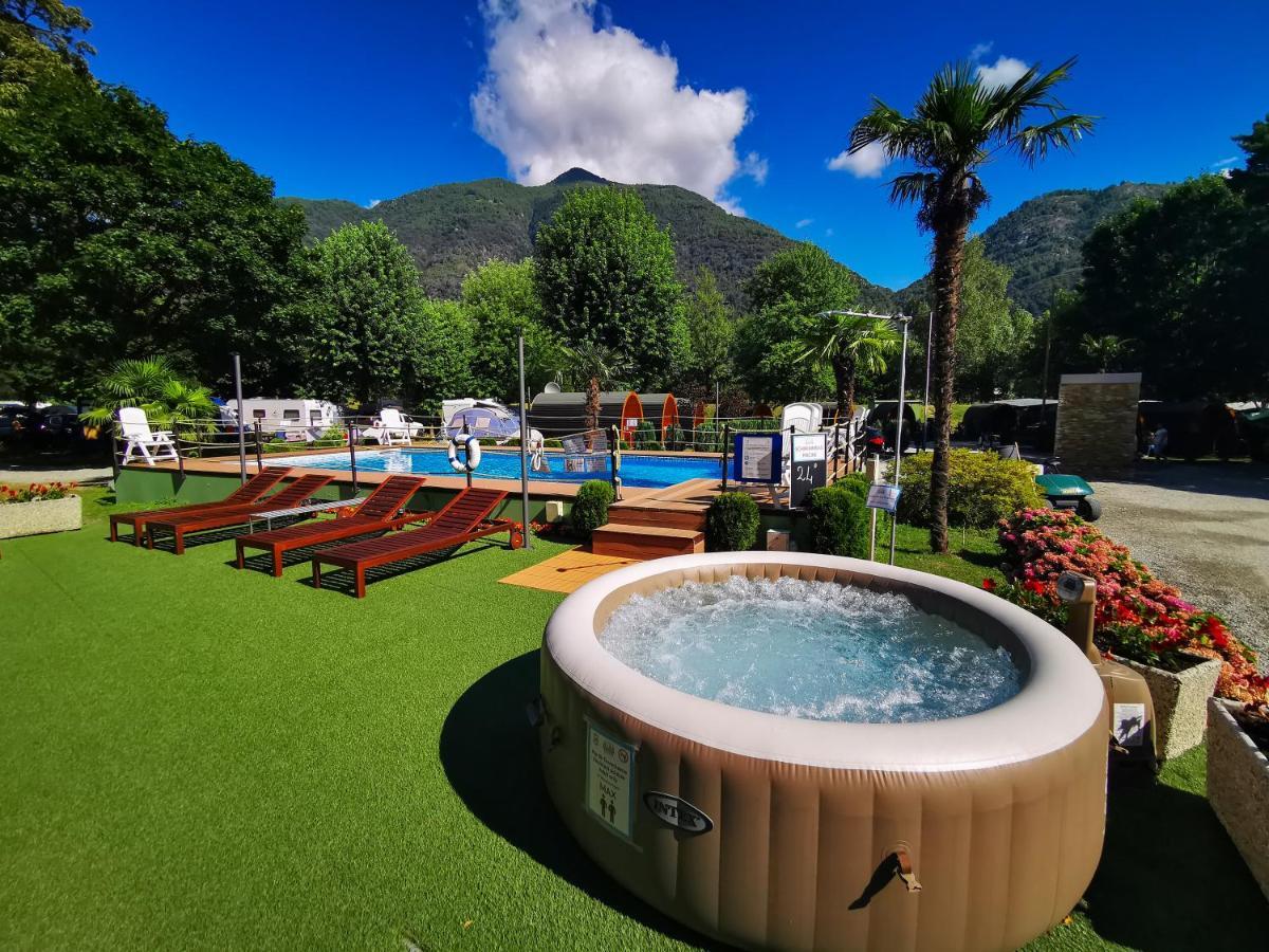 Camping Melezza Losone Esterno foto