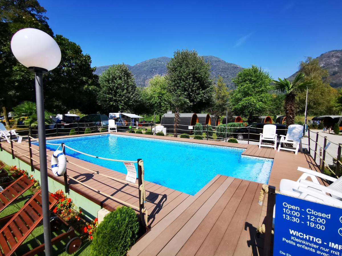 Camping Melezza Losone Esterno foto