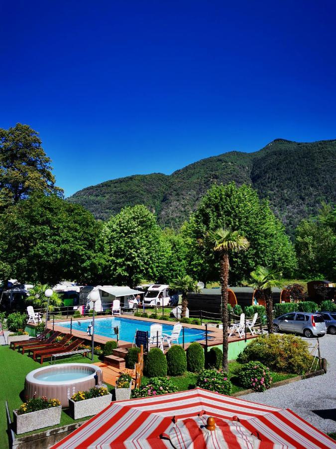 Camping Melezza Losone Esterno foto