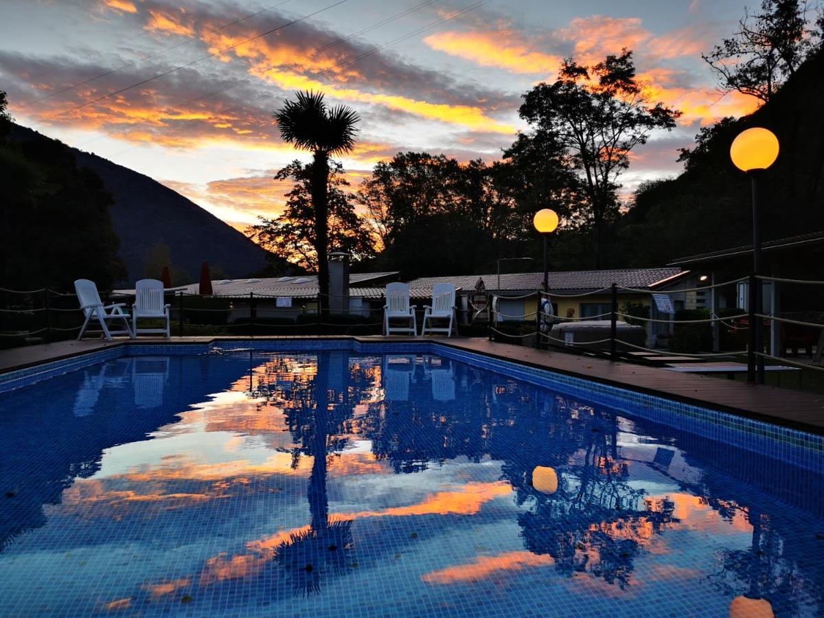 Camping Melezza Losone Esterno foto
