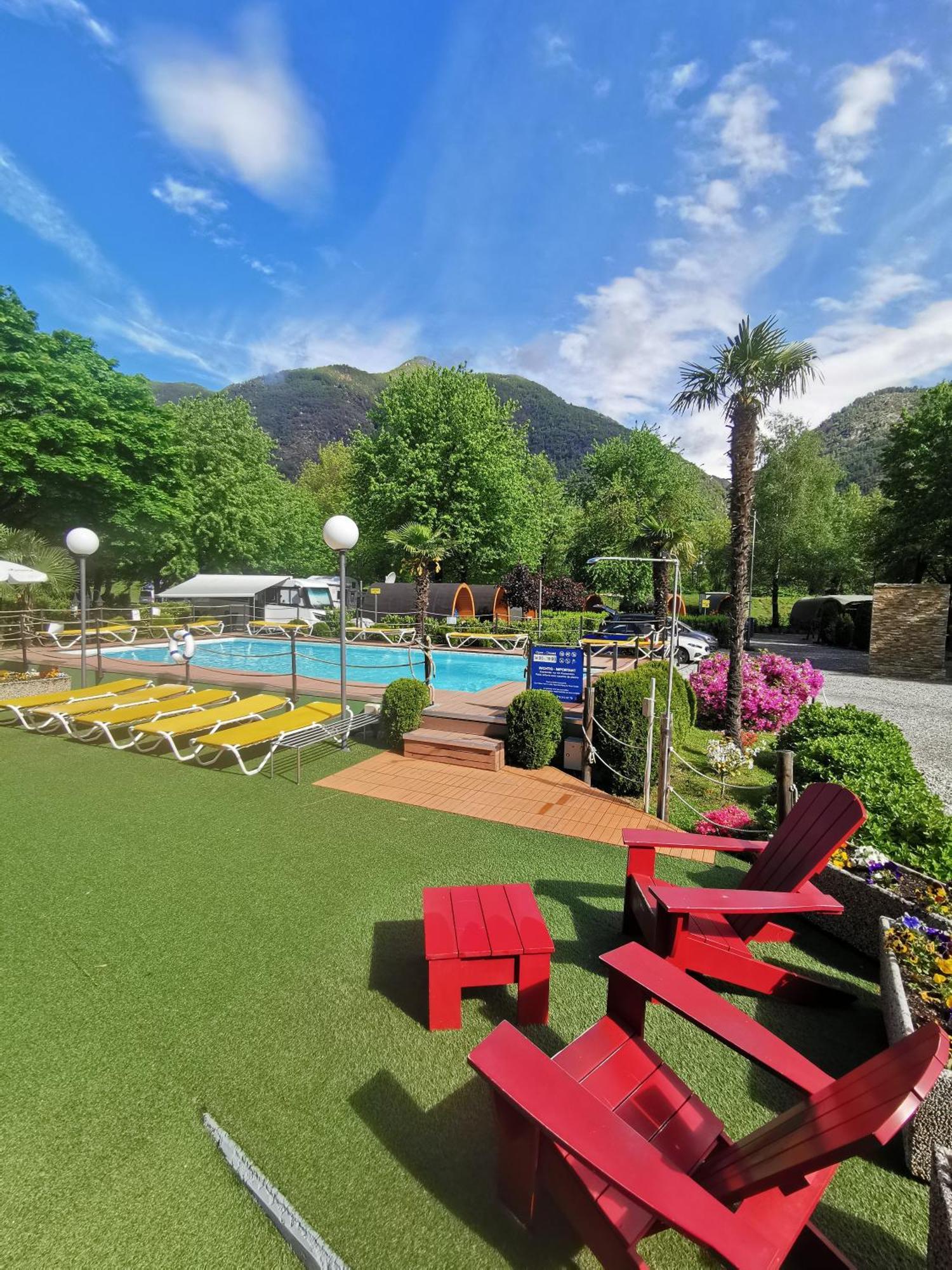 Camping Melezza Losone Esterno foto
